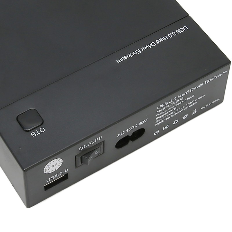 USB3.0 to SATA HDD Enclosure UASP High Speed Auto Sleep