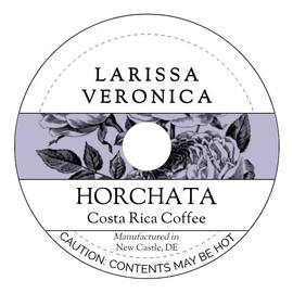 Horchata Costa Rica Coffee (Single Serve K-Cup Pods) (Gourmet, Naturally Flavored, Whole Coffee Beans) (12 pods, ZIN: 573135)