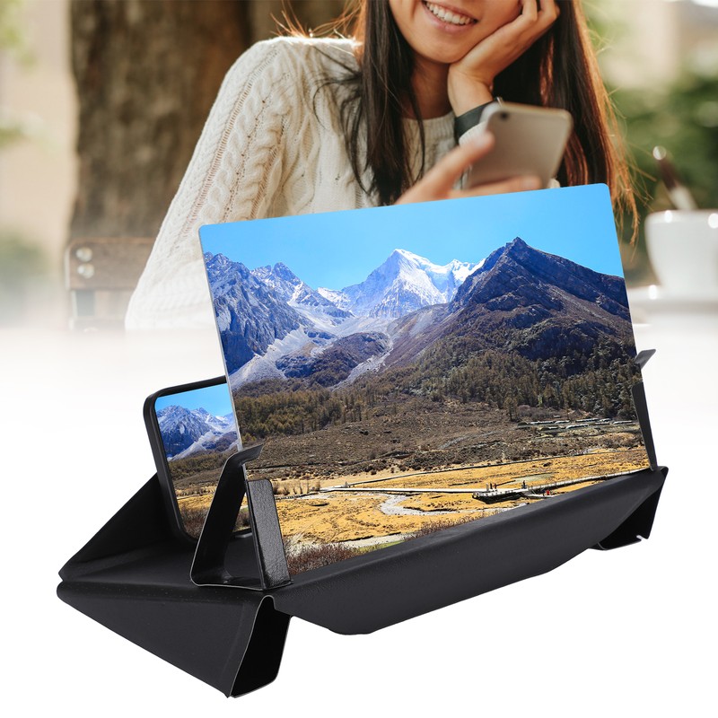 10 Inch Phone Screen Amplifier 3D Desktop Eyes Protection Mobile