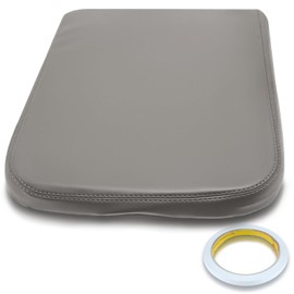 AUTOKAY Armrest Center Console Leather Synthetic Cover for Dodge Ram 2002-2008 Taupe