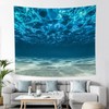 Ocean Wall Hanging Tapestry Blue Summer Sea Wave Tropical Tapestries