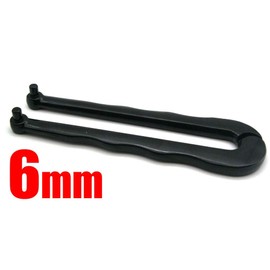 YOUTO Adjustable Face Spanner Wrench Pin Pliers For Round Nuts with Drilled Holes (6mm)