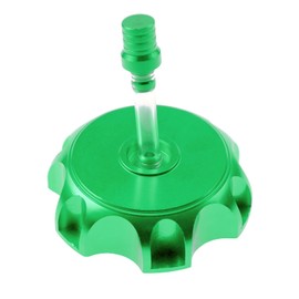 WOOSTAR CNC Gas Fuel Tank Cap Cover Replacement for Taotao Roketa Apollo SSR 50cc 70cc 110cc 125cc 150cc ATV Dirt Bike Pit Bike Green