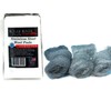 Stainless Steel Wool Pads, 6pc Assorted Pack (Fine, Medium, Coarse)