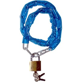 Garden Mile Heavy Duty Bike Lock Bicycle Chain Cycling Lock with Keys - Chain and Padlock - Cycling Bike Accessories Weatherproof Bike Locks High Security Safety Locking Chain