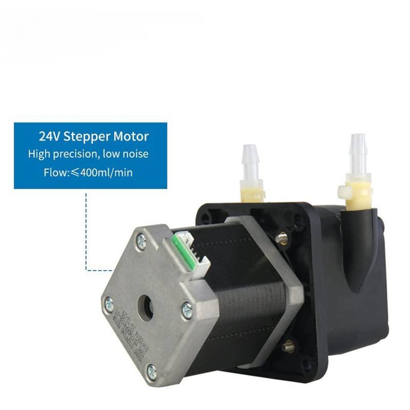 Kamoer KPHM400-ST high flow stepper motor peristaltic pump 24V variable