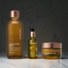 SONREVE 쏭레브 스킨케어 세트 [트리바이오 에센스 150ml + 밸런스 세럼 50ml + 인리치드 크림 50ml] SONREVE Skin Care Set [Tri-Bio Essence 150ml + Balance Serum 50ml + Enriched Cream 50ml]
