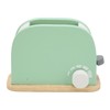 Toaster Toy Set Safe Durable Solidwood Round Edges Hand Eye