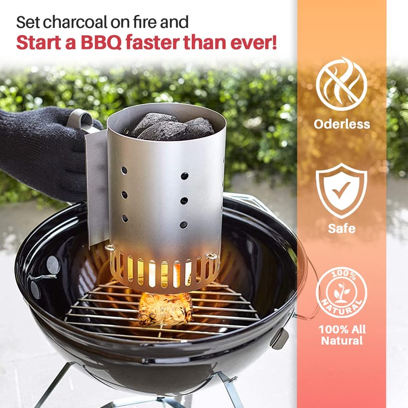 Dextreme Fire Starter (120 PCS) Natural Fire Starters for Campfire,