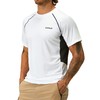 Camisetas de natación para hombre, con protección solar UV 50+,