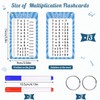 13 Pcs Multiplication Flashcards 0-12, Times Table Flash Cards Multiplication