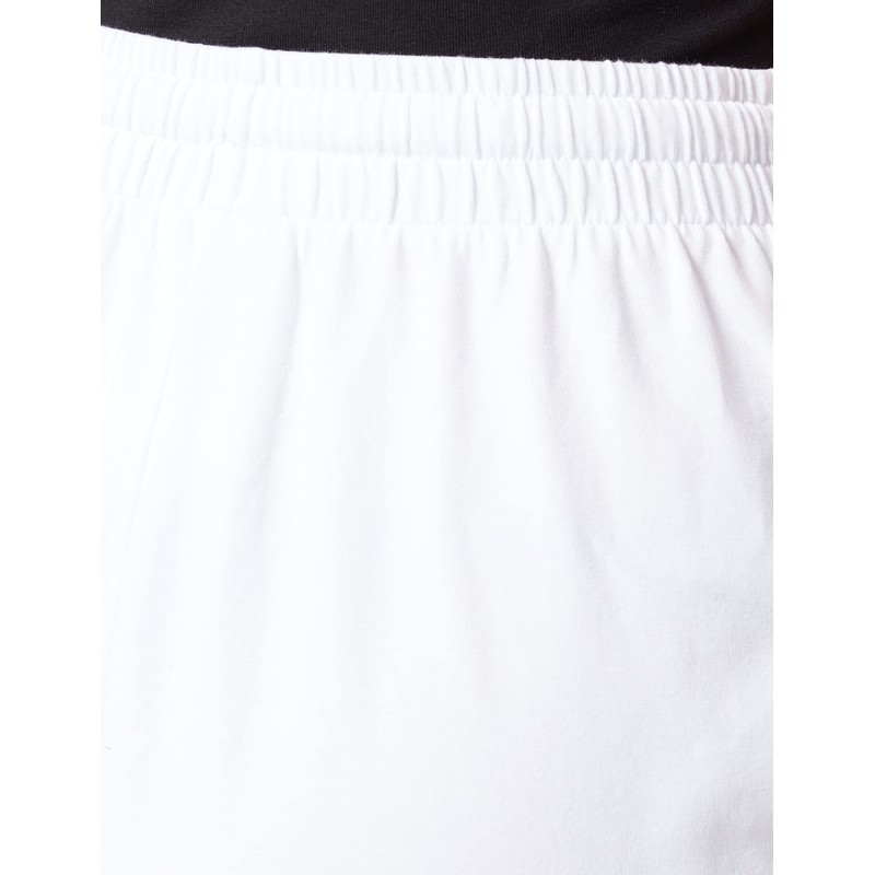 Champion Women's Legacy Colour Ground Logo Regular Shorts, White