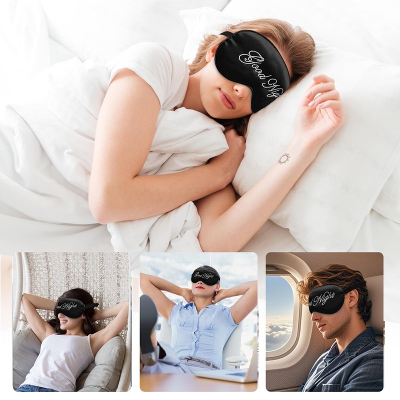 Ptrin 3D Fun Cat Face Sleeping Mask,1 Pack Sleeping Eye