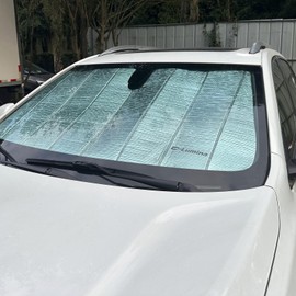 D-Lumina RAV-4 Front Windshield Sun Shade - Compatible with Toyota RAV4 2019 2020 2021 2022 2023 2024 2025 - Foldable/Roll Up Car Window Heat Shield, Sunshade Protector