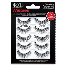 Ardell False Eyelashes Wispies Black, 1 Pack (5 Pairs per Pack) - 2PACK