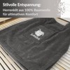 Lashuma Saunakilt Men's Grey Terry Cloth Lillby Sauna Towel with