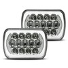 LX-LIGHT 105W 1000% Bright Chorme H6054 5x7 7x6 Led Headlights