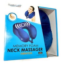 Memory Foam Neck Massager (Blue)