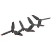 2Pair RC Drone Propellers 3 Blades Quick Release Propellers Replaccement