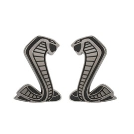 OEM Snake Fender Side Emblems Pair For 2020-2021 Ford Mustang Shelby GT500