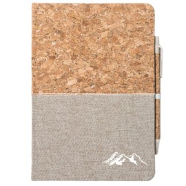 Huuraa Notebook Mountain Silhouette Mountain Gift DIN A5 80 Sheets Including Ballpoint Pen Mountain Silhouette Gift Idea