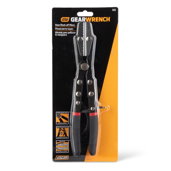 GEARWRENCH Automatic Locking Ratcheting Hose Pinch Off Pliers | 145