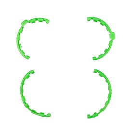 YUULNMOP Propeller Guard Bumper for DJI Flip Drone Accessories,Night Glow Propeller Protection Ring Prop Frame Cover Guards for DJI Flip,Foldable & Anti-Collision (Fluorescent Green)