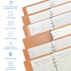 Refillable Address Book with Alphabetical Tabs, 648 Entry Spaces Large