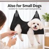 Pet Grooming Hammock for Nail Trimming – Adjustable Polyester Restraint