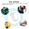 BIUDECO White TPE Watch Strap for Gear Smart Watch Stylish