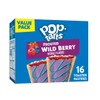 Kellogg's Pop-Tarts Breakfast Toaster Pastries, Wildlicious Frosted Wild Berry Flavored,