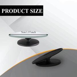 Tecledsn 2PCS Blind Spot Mirror, HD Glass Frameless Convex Rear View Mirrors, Rear View Mirror with Wide Angle Stick, Blind Spot Mirror for Automotive Accessories for Car (Round, 2PCS)