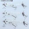 Daiwa 07434511 Cheese Prop 70F Ghost Yu 2.8 inches (70