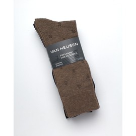 Van Heusen Mens Dress Socks - 7 Pack Soft Stretch Moisturing Wicking Work Crew Socks for Men (Sizes: 6-12.5), Size 6-12.5, Assorted Colors