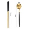 Mengbaobao MBB 2 Pairs of Chopsticks & 2 Spoons Flatware