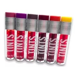 Set 6 Tintas Labiales En Forma De Lápiz                                                                                                               