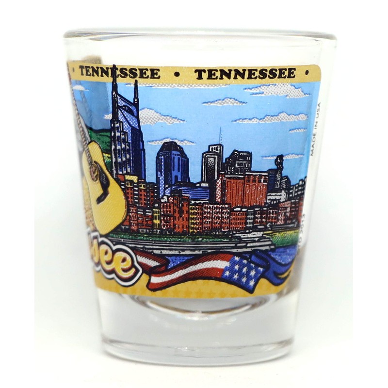 Tennessee State Wraparound Shot Glass