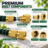 100FT Expandable Garden Hose with 10-Function Nozzle – Lightweight No-Kink