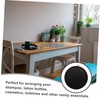Ciieeo Round Cosmetics Tray Bathroom Countertop Tray Bathroom Vanity Tray