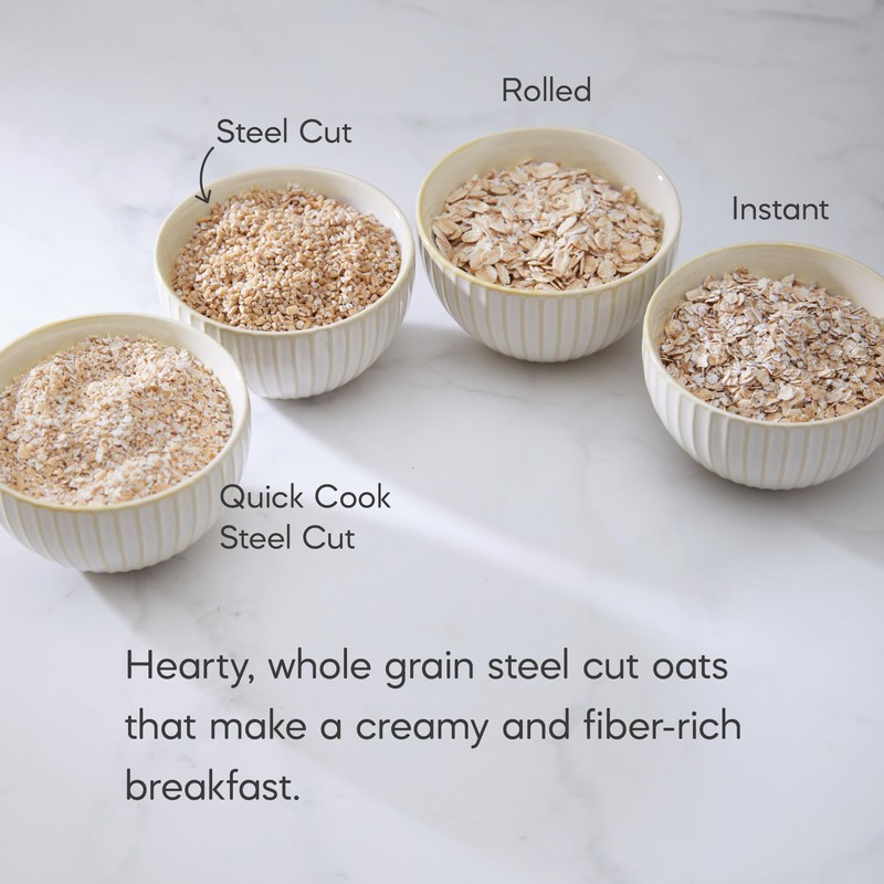 Nature's Path Organic Steel Cut Oats Oatmeal, 30 oz (Pack