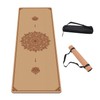 IKULE Non Slip Cork Yoga Mat Premium Thick Cork Exercise