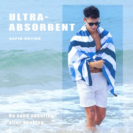 Beach Towel Microfibre Bath Towel Large Beach Towel XXL Beach Towel Sauna Towel Beach Towels Quick Drying Sand-Free Sauna Towel Microfibre Towel Beach Towel Accessories Beach Towel Thin Lightweight