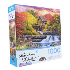 LPF Glade Creek Mill 1000 pc Jigsaw Puzzle by Artist: Abraham Hunter