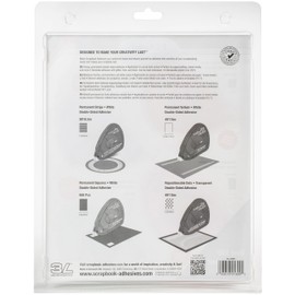SCRAPBOOK ADHESIVES BY 3L EZ RUNNER VALUE PACK 4/PKG, Strips, Vellum, Squares & Dots (1699)