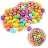 50PCS Mini Glitter Eggs for Easter, Glitter Easter Egg, Mini