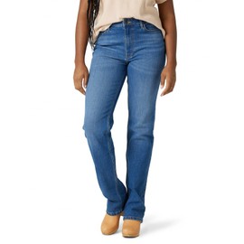 Wrangler Jeans de Talle Alto para Mujer, Ocean Medium, 18-32