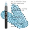 Eyeshadow Pen, Shimmer Lake Blue Eyeshadow Stick, Highly Pigmented Eye