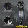 AIOMEST CFM Wind Handheld Anemometer Waterproof Digital Wind Speed Meter