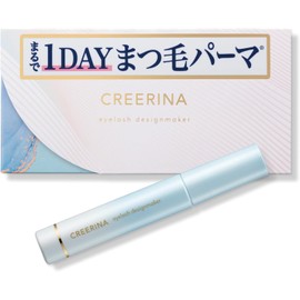 CREERINA ,1-Day Lash Perming Coat – Easy Curl and Hold, Self-Use, Washes Off with Warm Water