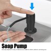Kitchen Sink Soap Dispenser Kit Built in Soap Pump Head
